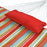 Hammock with Stand - Orange, Striped