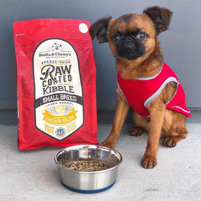 Stella & Chewy's Cage-Free Chicken Raw Coated Dog Kibble for Small Breeds