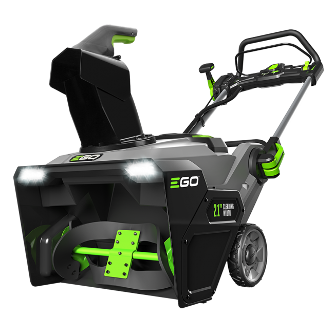 EGO 21" Peak Power Snow Blower (2-5.0Ah Batteries, 550W Charger)