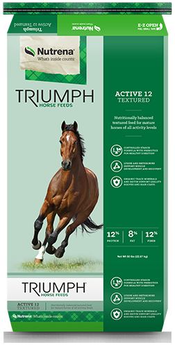 Nutrena Triumph Active 12 Textured Horse Feed