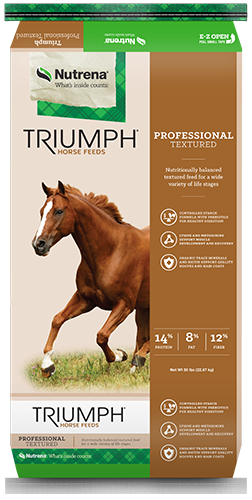 Nutrena Triumph Professional Textured Horse Feed
