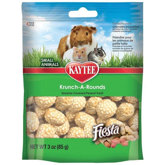 Fiesta Krunch-A-Rounds Small Animal Treats, 2oz