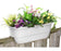 24" Dual Rail Outdoor Planter