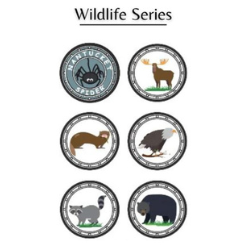 Nantucket Spider Mosquito Repellent Stickers, Pack of 78